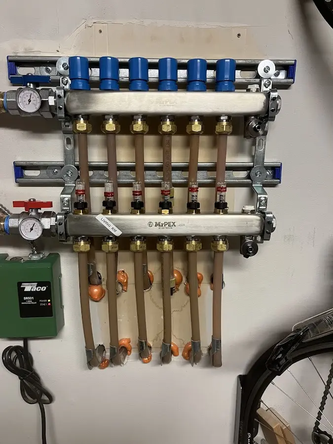 Plumber performing Leak Detection at a residential property in Three Rivers